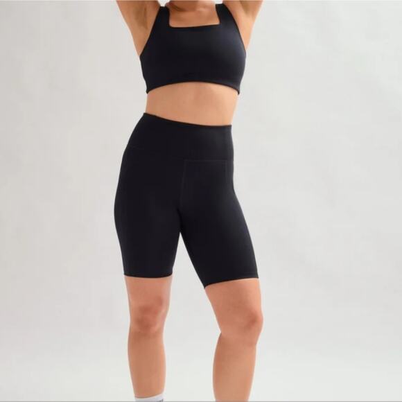 NWT Girlfriend Collective Compressive High Rise Bike Shorts 8.5" Inseam Large - Picture 2 of 10